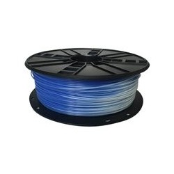 GEMBIRD 3DP-ABS1.75-01-BW Filament Gembird ABS niebiesko-biały 1,75mm 1kg