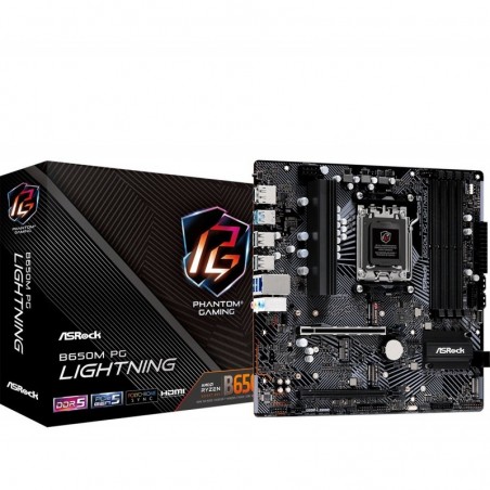 Płyta główna B650M PG LIGHTNING AM5 4DDR5 HDMI/DP mATX 