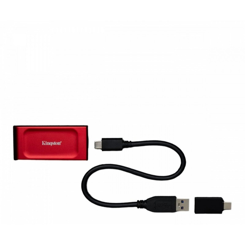 Dysk SSD XS1000R 1TB USB3.2 Gen2.2 Zewnętrzny Red Dysk SSD XS1000R 1TB USB3.2 Gen2.2 Zewnętrzny Red