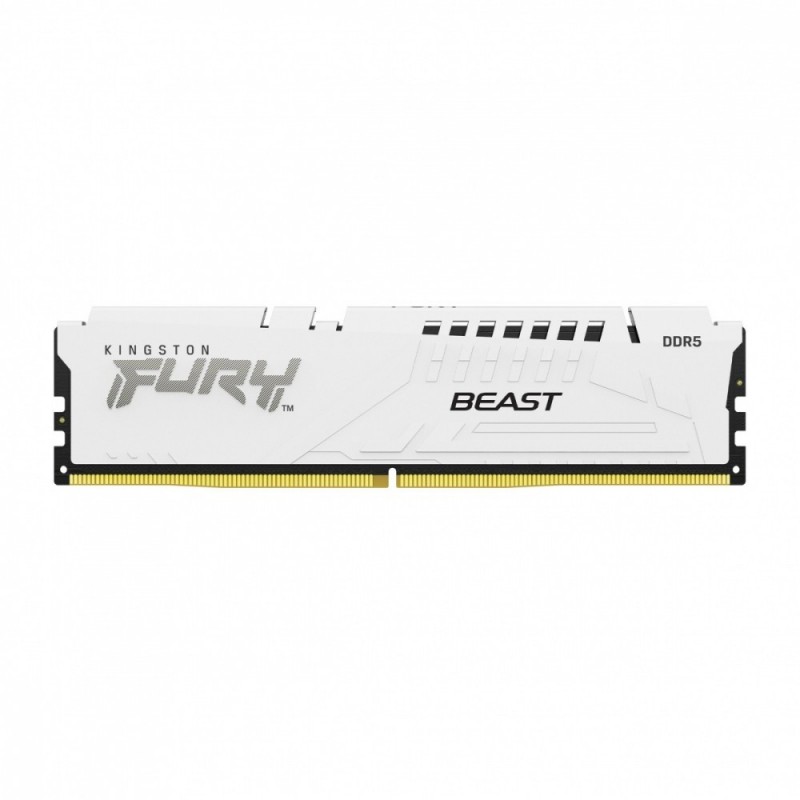 Pamięć DDR5 Fury Beast White 16GB(1*16GB)/6000 CL36