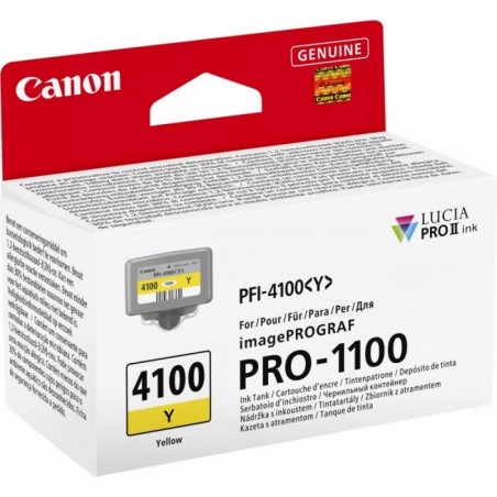 Tusz PFI-4100 Y Żółty 6780C001 Tusz PFI-4100 Y Żółty 6780C001
