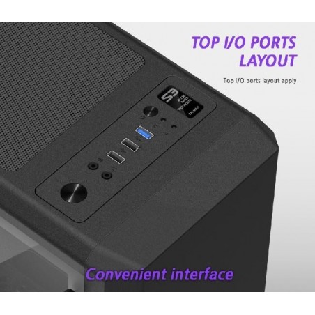 Obudowa S3 ATX Mid Tower PC Case 120mm fan Obudowa S3 ATX Mid Tower PC Case 120mm fan