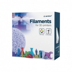 GEMBIRD ABS Filament Yellow 1.75mm 0.6kg