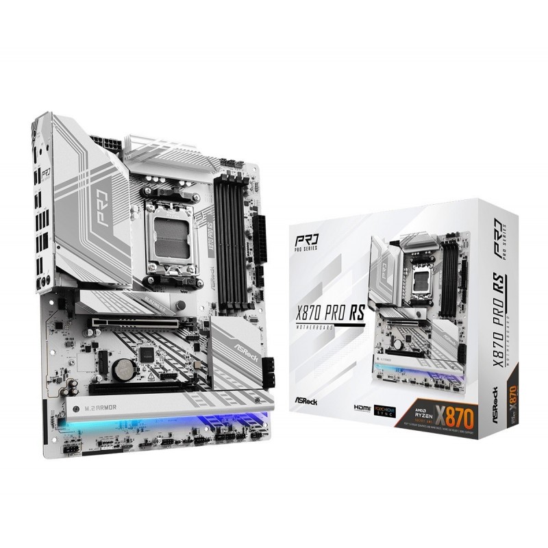 Płyta główna X870 PRO RS AM5 4DDR5 M.2 ATX 