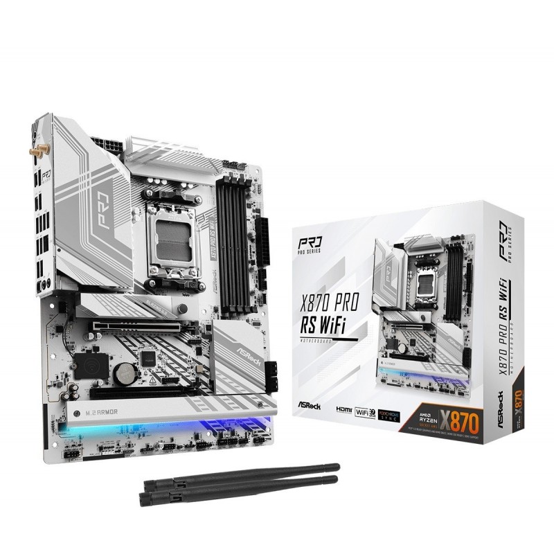 Płyta główna X870 PRO RS WIFI AM5 4DDR5 M.2 ATX 