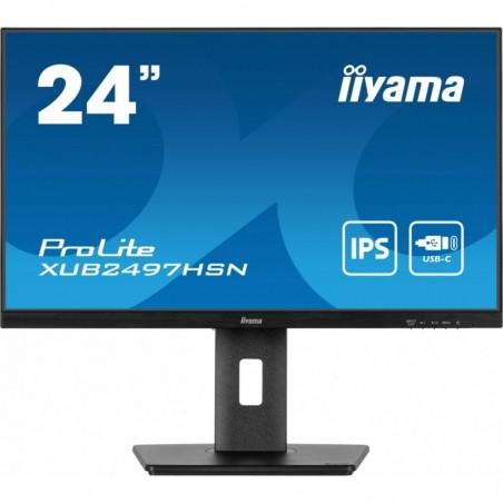 Monitor 24 cale XUB2497HSN-B2 IPS, USB-C Dock, HDMI, DP, 300cd, Pivot, HAS Monitor 24 cale XUB2497HSN-B2 IPS, USB-C Dock, HDMI, DP, 300cd, Pivot, HAS