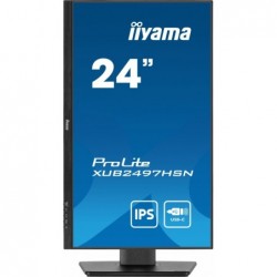 Monitor 24 cale XUB2497HSN-B2 IPS, USB-C Dock, HDMI, DP, 300cd, Pivot, HAS Monitor 24 cale XUB2497HSN-B2 IPS, USB-C Dock, HDMI, DP, 300cd, Pivot, HAS