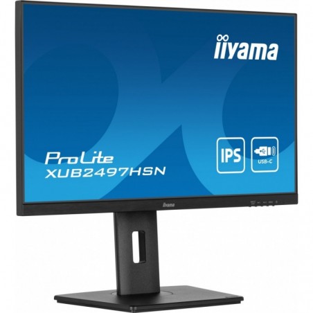 Monitor 24 cale XUB2497HSN-B2 IPS, USB-C Dock, HDMI, DP, 300cd, Pivot, HAS Monitor 24 cale XUB2497HSN-B2 IPS, USB-C Dock, HDMI, DP, 300cd, Pivot, HAS