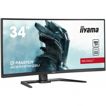 Monitor 34 cale GCB3481WQSU-B1 VA, UWQHD, 180HZ, 0.3ms, 500cd Monitor 34 cale GCB3481WQSU-B1 VA, UWQHD, 180HZ, 0.3ms, 500cd