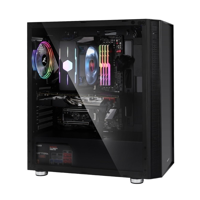 Obudowa R2 ATX Mid Tower PC Case 120mm fan Czarna Obudowa R2 ATX Mid Tower PC Case 120mm fan Czarna