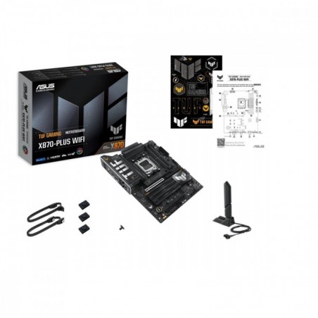 Płyta główna TUF GAMING X870-PLUS WIFI AM5 4DDR5 HDMI/USB-C Płyta główna TUF GAMING X870-PLUS WIFI AM5 4DDR5 HDMI/USB-C