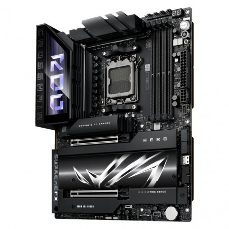 Płyta główna ROG CROSSHAIR X870E HERO AM5 4DDR5 HDMI/USB-C Płyta główna ROG CROSSHAIR X870E HERO AM5 4DDR5 HDMI/USB-C