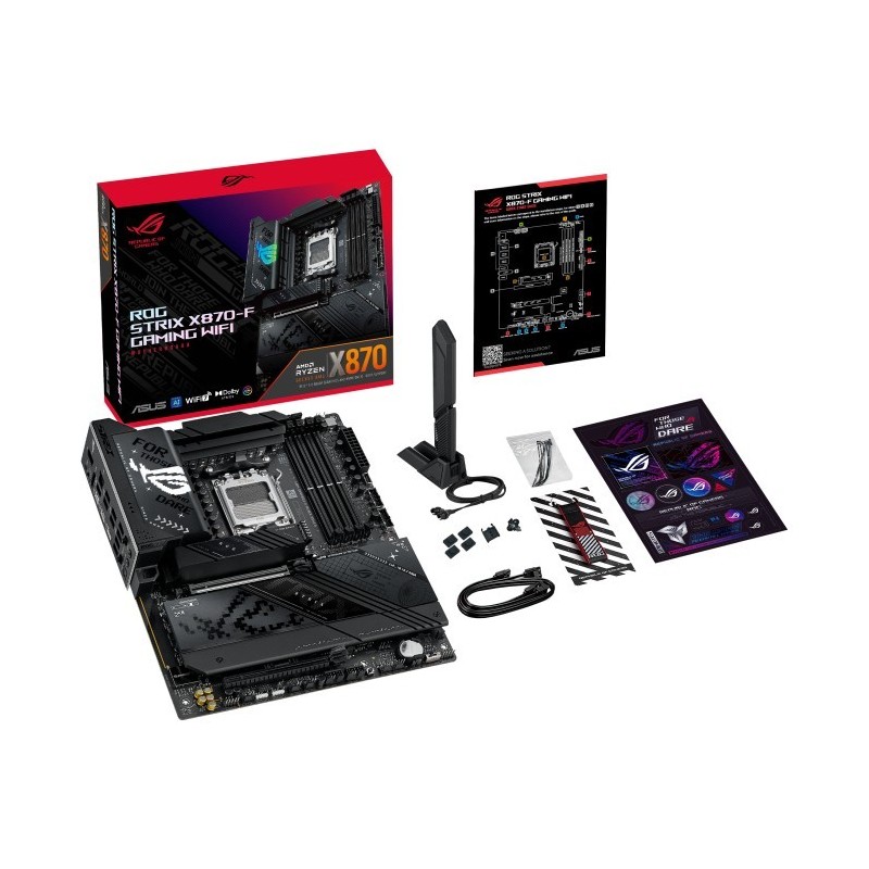 Płyta główna ROG STRIX X870-F GAMING WIFI 4DDR5 HDMI/USB-C/DP Płyta główna ROG STRIX X870-F GAMING WIFI 4DDR5 HDMI/USB-C/DP