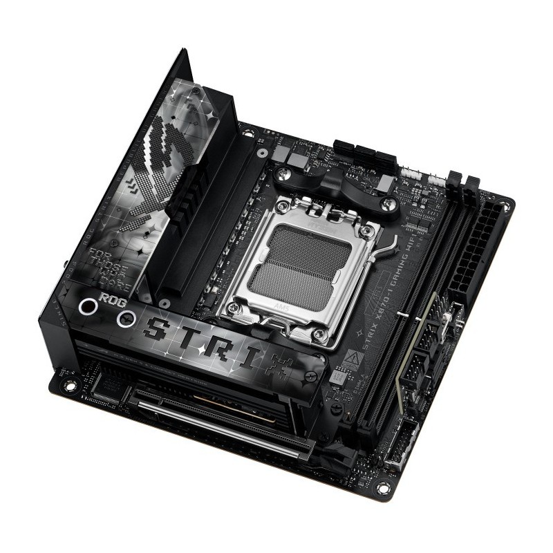 Płyta główna ROG STRIX X870-I GAMING WIFI AM5 2DDR5 HDMI/USBC Płyta główna ROG STRIX X870-I GAMING WIFI AM5 2DDR5 HDMI/USBC