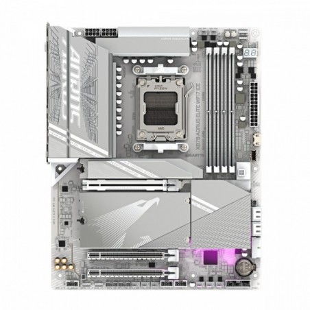 Płyta główna X870 A ELITE WF7 ICE AM 5 4DDR5 HDMI/USB-C ATX Płyta główna X870 A ELITE WF7 ICE AM 5 4DDR5 HDMI/USB-C ATX
