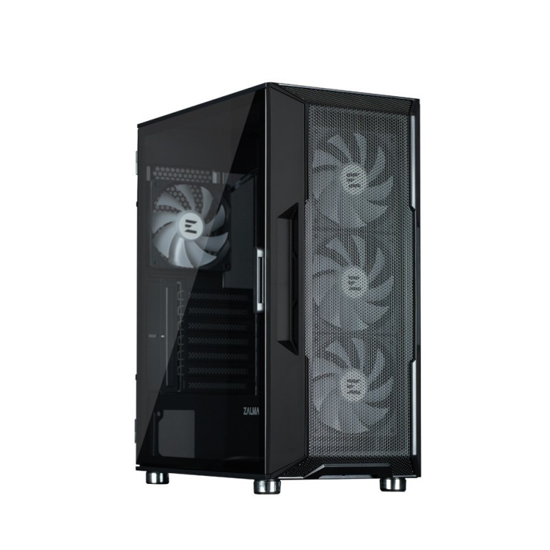 Obudowa I3 Neo ATX Mid Tower Black ARGB fan x4 Obudowa I3 Neo ATX Mid Tower Black ARGB fan x4