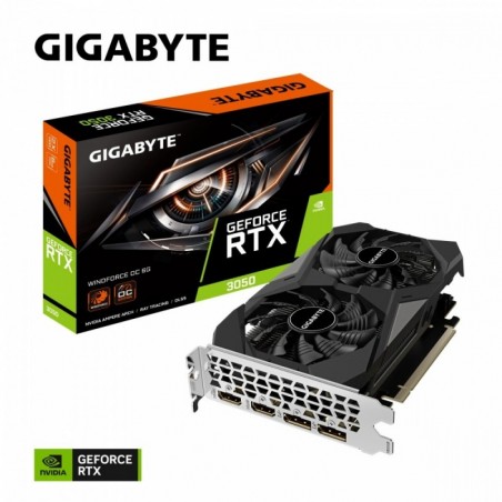 Karta graficzna RTX 3050 WINDFORCE OC 6 GB GDDR6 96bit 2DP/2HDMI Karta graficzna RTX 3050 WINDFORCE OC 6 GB GDDR6 96bit 2DP/2HDMI