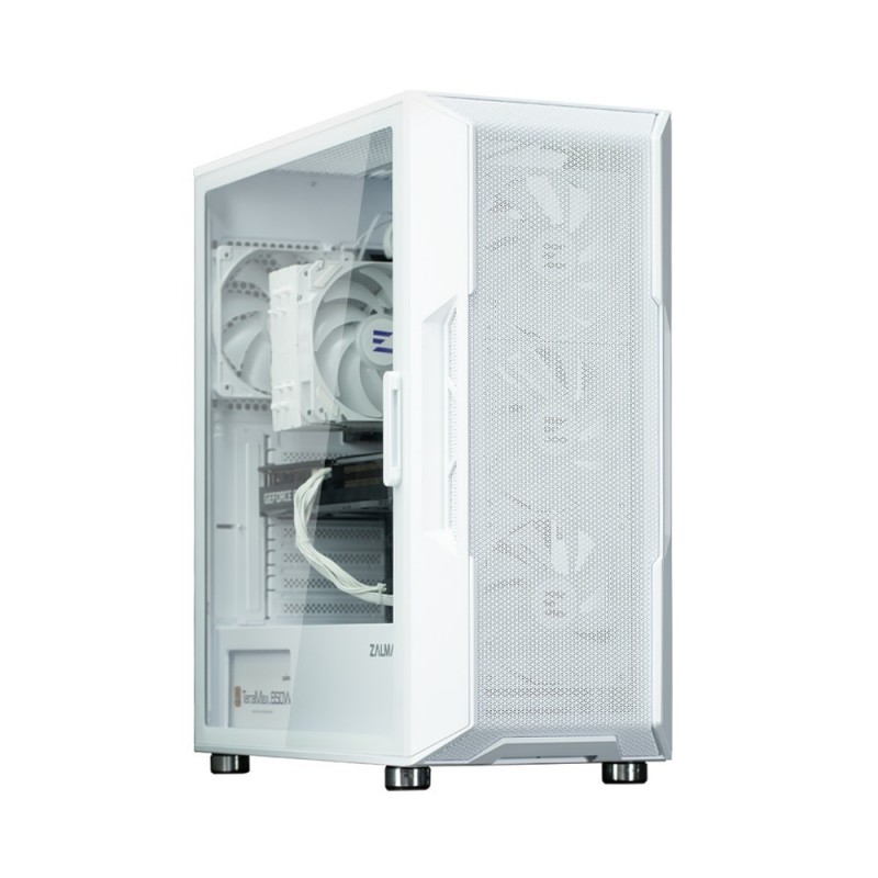 Obudowa I3 Neo ATX Mid Tower White ARGB fan x4 Obudowa I3 Neo ATX Mid Tower White ARGB fan x4