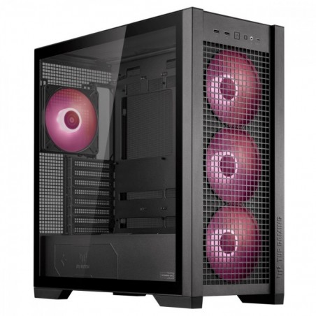 Obudowa TUF Gaming GT302 TG ARGB ATX czarna Obudowa TUF Gaming GT302 TG ARGB ATX czarna