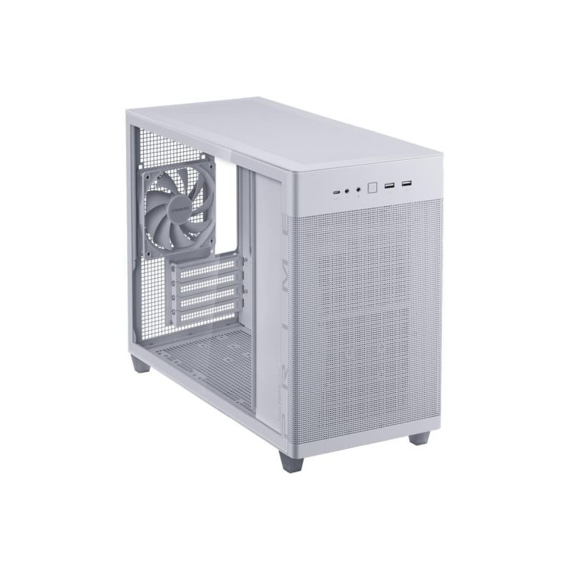 Obudowa Prime AP201 Tempered Glass MicroATX biała