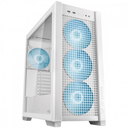 Obudowa TUF Gaming GT302 Tempered Glass ARGB EATX biała Obudowa TUF Gaming GT302 Tempered Glass ARGB EATX biała