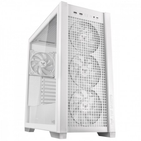 Obudowa TUF Gaming GT302 Tempered Glass ARGB EATX biała Obudowa TUF Gaming GT302 Tempered Glass ARGB EATX biała