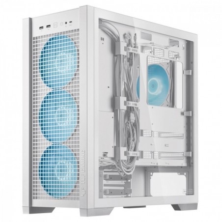 Obudowa TUF Gaming GT302 Tempered Glass ARGB EATX biała Obudowa TUF Gaming GT302 Tempered Glass ARGB EATX biała