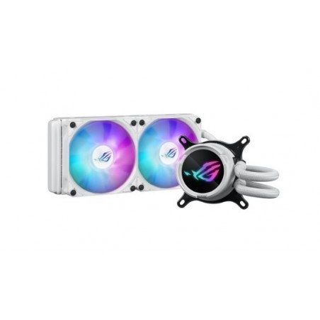 System chłodzenia ROG Strix LC III 240 LCD/2x120mm/ARGB/Biały System chłodzenia ROG Strix LC III 240 LCD/2x120mm/ARGB/Biały