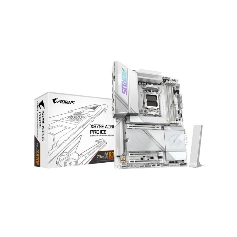 Płyta główna X870E AORUS PRO ICE AM5 4DDR5 HDMI/USB-C ATX 
