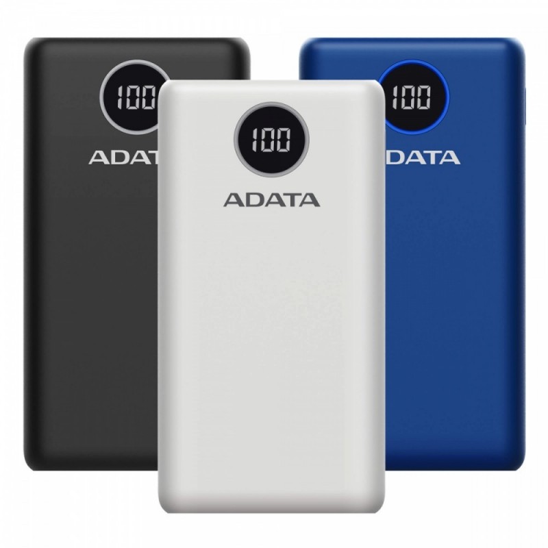 Powerbank P20000QCD 20000mAh Czarny QC/PD  Powerbank P20000QCD 20000mAh Czarny QC/PD