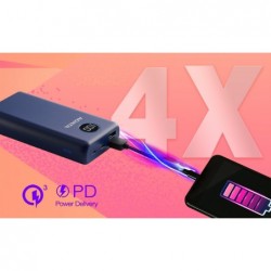 Powerbank P20000QCD 20000mAh Niebieski QC/PD Powerbank P20000QCD 20000mAh Niebieski QC/PD
