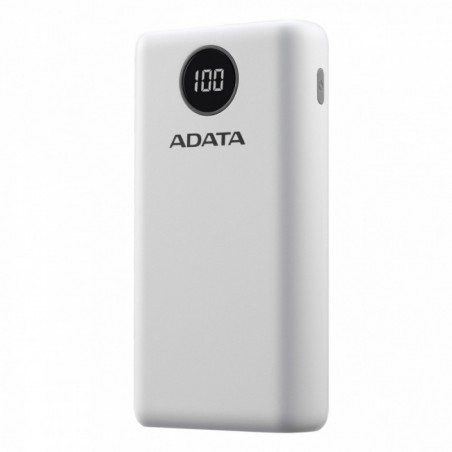 Powerbank P20000QCD 20000mAh Biały QC/PD Powerbank P20000QCD 20000mAh Biały QC/PD