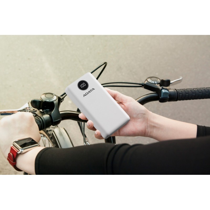 Powerbank P20000QCD 20000mAh Biały QC/PD Powerbank P20000QCD 20000mAh Biały QC/PD