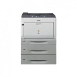 EPSON AcuLaser C9300D2TN A3 color USB 30ppm A4 4800RIT Duplex 2 Paper Trays and Network