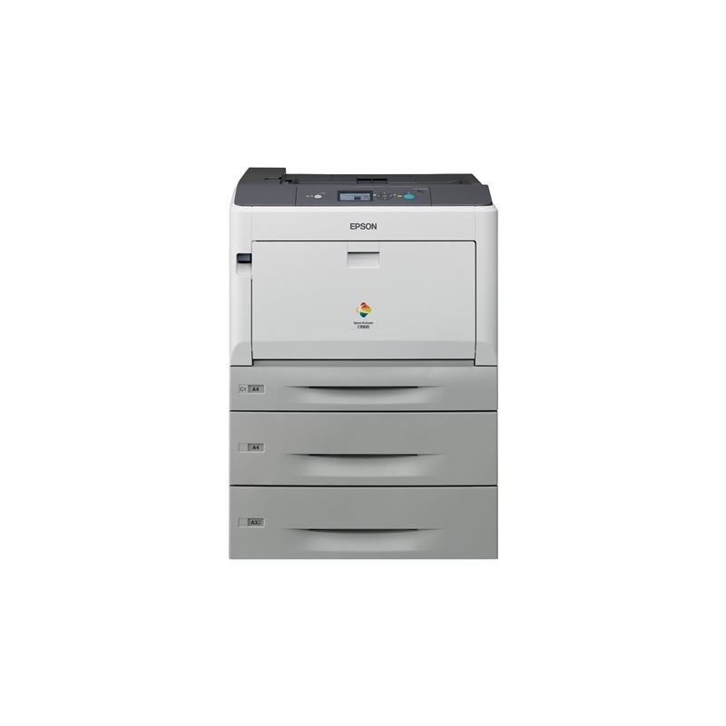 EPSON AcuLaser C9300D2TN A3 color USB 30ppm A4 4800RIT Duplex 2 Paper Trays and Network