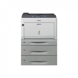 EPSON AcuLaser C9300D2TN A3 color USB 30ppm A4 4800RIT Duplex 2 Paper Trays and Network