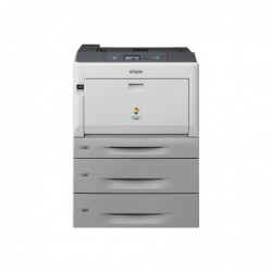 EPSON AcuLaser C9300D2TN A3 color USB 30ppm A4 4800RIT Duplex 2 Paper Trays and Network