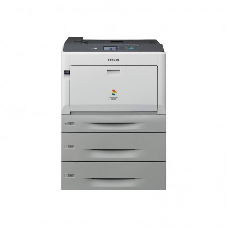 EPSON AcuLaser C9300D2TN A3 color USB 30ppm A4 4800RIT Duplex 2 Paper Trays and Network