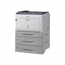 EPSON AcuLaser C9300D2TN A3 color USB 30ppm A4 4800RIT Duplex 2 Paper Trays and Network