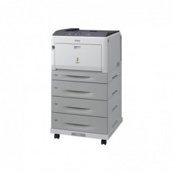 EPSON AcuLaser C9300D3TNC A3 color USB 30ppm A4 4800RIT Duplex 3 Paper Trays, Stand and Network