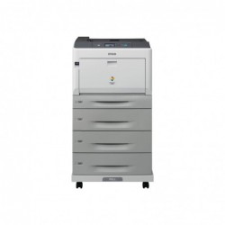 EPSON AcuLaser C9300D3TNC A3 color USB 30ppm A4 4800RIT Duplex 3 Paper Trays, Stand and Network