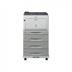 EPSON AcuLaser C9300D3TNC A3 color USB 30ppm A4 4800RIT Duplex 3 Paper Trays, Stand and Network