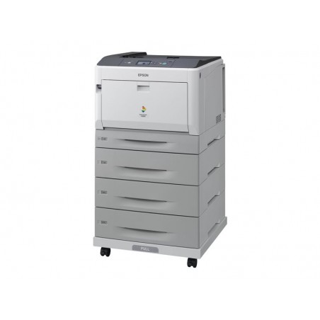EPSON AcuLaser C9300D3TNC A3 color USB 30ppm A4 4800RIT Duplex 3 Paper Trays, Stand and Network