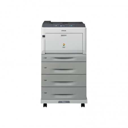 EPSON AcuLaser C9300D3TNC A3 color USB 30ppm A4 4800RIT Duplex 3 Paper Trays, Stand and Network