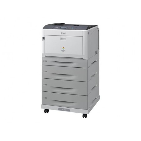 EPSON AcuLaser C9300D3TNC A3 color USB 30ppm A4 4800RIT Duplex 3 Paper Trays, Stand and Network