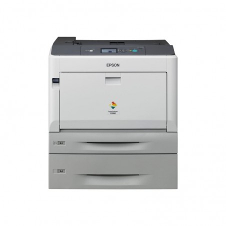 EPSON AcuLaser C9300DTN A3 color USB 30ppm A4 4800RIT Duplex Paper Tray and Network