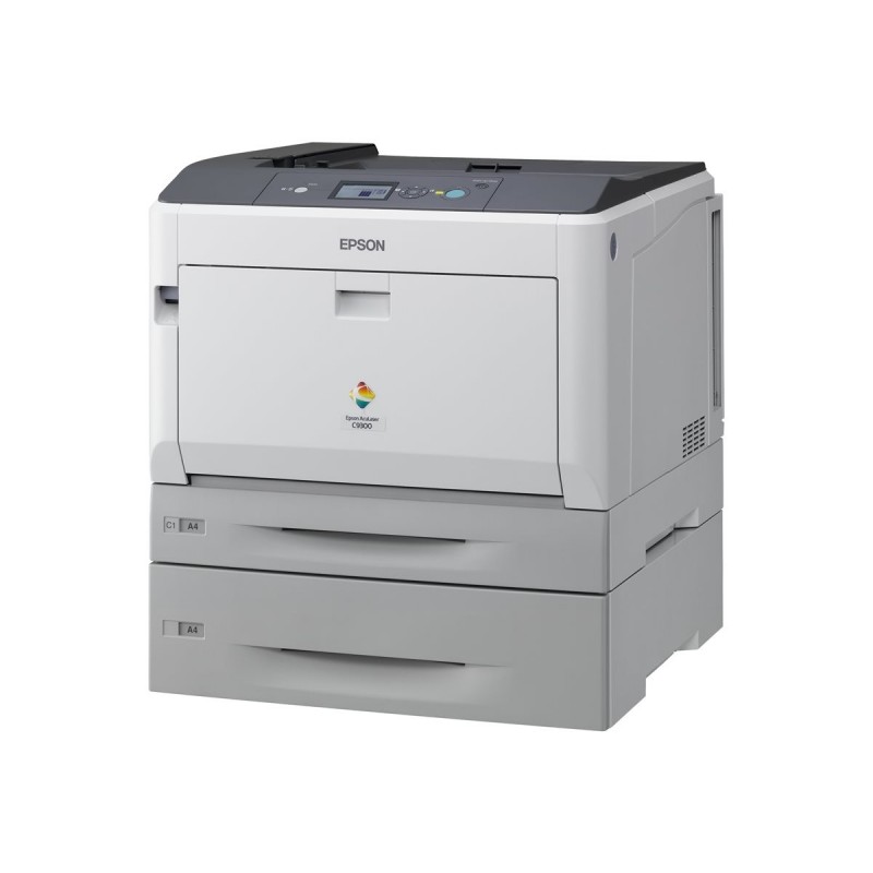 EPSON AcuLaser C9300DTN A3 color USB 30ppm A4 4800RIT Duplex Paper Tray and Network