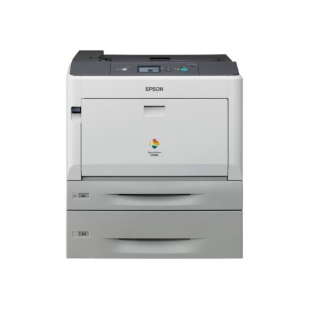 EPSON AcuLaser C9300DTN A3 color USB 30ppm A4 4800RIT Duplex Paper Tray and Network