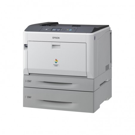 EPSON AcuLaser C9300DTN A3 color USB 30ppm A4 4800RIT Duplex Paper Tray and Network