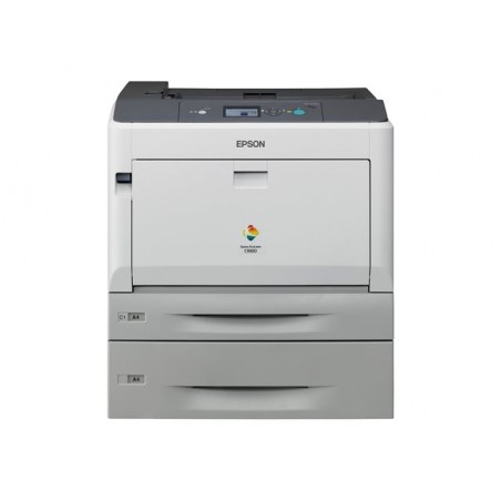 EPSON AcuLaser C9300DTN A3 color USB 30ppm A4 4800RIT Duplex Paper Tray and Network